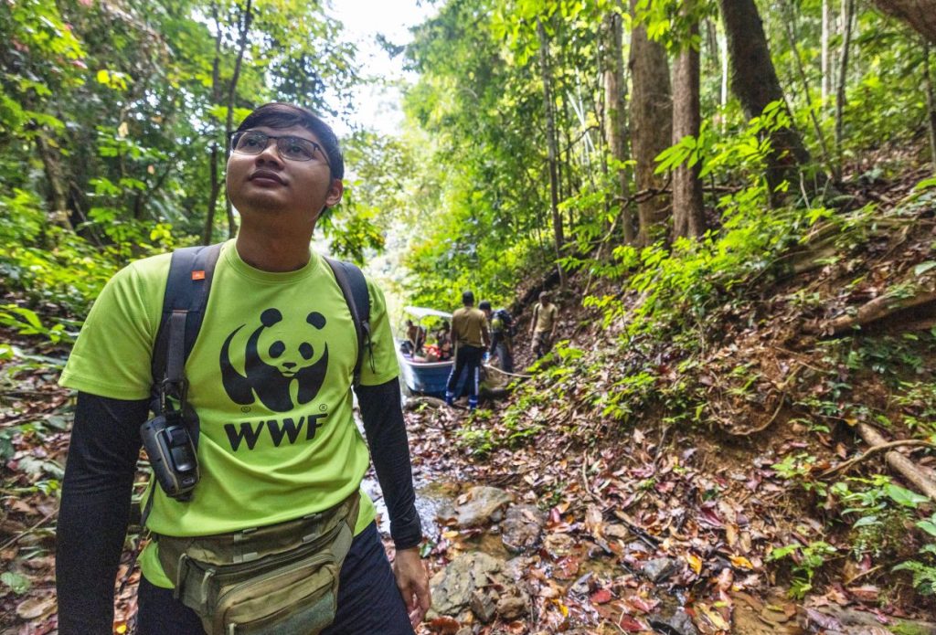 Muhamad Afif Wafiy has been a ranger for over eight years. — WWF-Malaysia